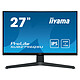 iiyama 27" LED - ProLite XUB2796QSU-B1 2560 x 1440 pixels - 1 ms (MPRT) - Format 16/9 - Dalle IPS - 75 Hz - FreeSync - HDMI/DisplayPort - Pivot - Noir