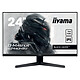 iiyama 23.8" LED - G-Master G2440HSU-B1 Black Hawk 1920 x 1080 pixels - 1 ms (MPRT) - Format 16/9 - Dalle IPS - 75 Hz - FreeSync - HDMI/DisplayPort - Haut-parleurs - Noir