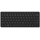 Microsoft Designer Compact Keyboard Noir Clavier sans fil compact - Bluetooth - fonctions multimédia - AZERTY, Français