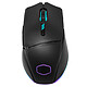 Cooler Master MasterMouse MM831 Wireless Bluetooth/RF 2.4 GHz gamer mouse - Right-handed - 32000 dpi optical sensor - 6 programmable buttons - RGB backlight - Qi charge compatible
