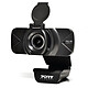 Port Connect Full HD Webcam 1080p webcam - 2 MP CMOS - 90° wide angle - night vision - cover - microphone - USB-A/USB-C