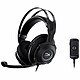 HyperX Cloud Revolver 7.1 Closed gaming headset - virtual 7.1 surround sound - removable noise-cancelling microphone - steel frame - memory foam - integrated controls - TeamSpeak and Discord certified
