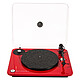 Elipson Chroma 400 RIAA Rouge Platine vinyle à entraînement par courroie - 2 vitesses (33-45 trs/min) - Pre-ampli phono - Bras carbone - Cellule Ortofon OM10