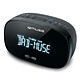 Muse M-150 CDB Radio-réveil portable FM/DAB+ avec double alarme et fonction snooze