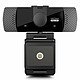 Urban Factory Webee Pro Webcam 1080p - CMOS 2 MP - gran angular 90° - micrófono omnidireccional con reducción de ruido digital - USB - tapa del objetivo