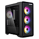 Zalman M3 Plus RGB Mini Tower case with tempered glass centre and RGB fans