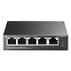 TP-LINK TL-SG1005LP 5-port 10/100/1000 Mbps switch, 4 of which are PoE (40 W budget)