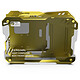 Zeaginal ZC-02M (Gold) Aluminium Mini Tower case with 2 tempered glass walls