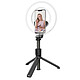 Review Akashi 3-in-1 Selfie Pole Light Ring
