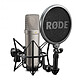RODE NT1-A Microphone à condensateur pour Home Studio - Directivité cardioïde - Câble XLR 6m - Suspension et filtre anti-pop inclus