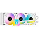 Corsair iCue H150i Elite Capellix (White) All-in-One Watercooling Kit for CPU with RGB LED Lighting