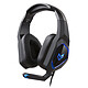 Fox Spirit GHS7.1 Virtual 7.1 on-ear gamer headset (USB/PC) with blue LED backlight