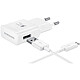 Samsung EP-TA20E Blanc Chargeur secteur + câble micro USB