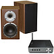 Yamaha MusicCast WXA-50 Cabasse Surf MT22 Walnut MusicCast Gateway Amplifies Wi-Fi Bluetooth DLNA and AirPlay Library Speaker 65W (per pair)