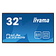 iiyama 32" LED - Prolite LE3240S-B2 32" Full HD display - 16:9 - 350 cd/m - 4000:1 - 6.5 ms (grey) - HDMI/DVI/VGA - USB - Ethernet - 12/7