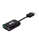 AntLion Audio USB Sound Card Carte son USB externe avec prises Micro et Casque