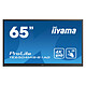 iiyama 65" LED - ProLite TE6504MIS-B1AG Écran tactile multipoint 4K UHD - 16:9 - IPS-AG - 1200:1 - 8 ms - 24/7 - HDMI/USB-C - Wi-Fi/Bluetooth - HP 2 x 16 W - Noir