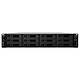 Synology RackStation RS3621xs Server NAS 2U 12-bay - 8 GB DDR4 ECC RAM - Intel Xeon D-1541 - 10 GbE LAN