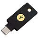 Yubico YubiKey 5 NFC USB-C Multi-protocol hardware security key on USB-C port