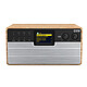 CGV DR30i+ BT Radio-réveil stéréo 2 x 8 Watts - Tuner FM/DAB+ - Wi-Fi/Bluetooth - USB - Ecran couleur 2.4" - Double alarme