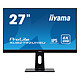 iiyama 27" LED - ProLite XUB2792UHSU-B1 3840 x 2160 pixels - 4 ms (gris à gris) - Format large 16/9 - Dalle IPS - DisplayPort - HDMI - Hub USB 3.0 - Noir