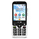 Doro 7010 Blanc Téléphone 4G LTE Compatible Appareils Auditifs (HAC) - Ecran 2.8" 240 x 320 - 1600 mAh
