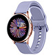 Samsung Galaxy Watch Active 2 (40 mm / Alluminio / Oro rosa) Orologio connesso - 40 mm - alluminio - certificato IP68 - RAM 768 Mo - schermo Super AMOLED 1.2" - 4 GB - NFC/Wi-Fi/Bluetooth 5.0 - 247 mAh - Tizen OS 4.0