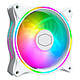Cooler MasterFan MF120 Halo ARGB White Edition 120 mm fans with ARGB LED