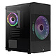 Aerocool Atomic Lite V2 Mini Tower case with RGB backlight, mesh front panel and tempered glass window