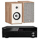 Sherwood RX-4208 Triangle Borea BR02 Light Oak 2 x 100 W Stro Amplifier-Tuner 80 W Compact Library Speaker (pair)