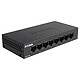 D-Link DGS-108GL Gigabit Switch 8 ports 10/100/1000 Mbps - mtal enclosure