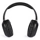 Livoo TES238 Black Wireless around-ear headphones - Bluetooth 5.0 - Controls/Microphone - FM - MicroSD slot - 4h battery life