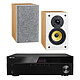 Sherwood RX-4208 Davis Acoustics Balthus 30 Chne Clair 2 x 100 W Stro Amplifier-Tuner 80 Watt Library Speaker (pair)