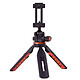 Starblitz ALP Vlog 5-position mini tripod (3 kg) with bi-supported head, smartphone clip with flash attachment and 1/4 thread for articulated arm