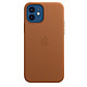 Apple Leather Case with MagSafe Havane Apple iPhone 12/12 Pro Coque en cuir avec MagSafe pour Apple iPhone 12/12 Pro