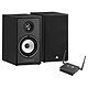 Triangle AIO Pro A50 Borea BR02 Black 2 x 50 Watt Stereo Amplifier with Bluetooth, Wi-Fi, Ethernet and USB 80 W Compact Library Speaker (pair)