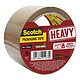 Scotch Heavy Adhesive Tape Rolls 50 mm x 50 m Havana Roll of 57 micron heavy duty polypropylene tape, Havana colour 50 mm x 50 m