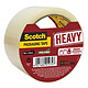 Scotch Heavy Adhesive Tape Rolls 50 mm x 50 m Transparent Roll of 57 micron polypropylene Heavy Adhesive Tape, Transparent 50 mm x 50 m