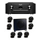 Marantz SR6015 Noir + Cabasse Eole 4 Noir 7.1 Amplificateur Home Cinema 9.2 - 110W/canal - Dolby Atmos/DTS:X - IMAX Enhanced - HDMI 8K - Upscalling 8K - HDR - Wi-Fi/Bluetooth - AirPlay 2 - Multiroom + Pack d'enceintes 7.1