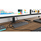 i-tec USB-C Metal Ergonomic 4K 3x Display Docking Station + Power Delivery 85 W pas cher