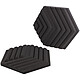 Kit de extensión de paneles ondulados Elgato (negro) Juego de 2 paneles de tratamiento acústico - espuma de doble densidad - formato modular