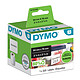 DYMO 320 étiquettes disquettes pour imprimante LabelWriter 54 x 70 mm Rouleau de 320 étiquettes disquettes pour imprimante LabelWriter 54 x 70 mm