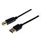 Câble haute qualité USB 2.0 Type AB (Mâle/Mâle) - 3 m Câble haute qualité USB 2.0 Type AB (Mâle/Mâle) - 3 m