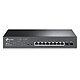 TP-LINK TL-SG2210MP Switch Smart Manageable 8 ports 10/100/1000 Mbps PoE+ (Budget 150 W) + 2 logements SFP 1 Gbps
