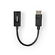 Nedis Cordon DisplayPort 1.2 / HDMI femelle (0.2 mètres) - (Noir) Cordon adaptateur DisplayPort 1.2 mâle / HDMI femelle compatible 4K (0.2 mètres) - (Noir)