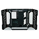 Cooler Master MasterFrame 700 Open PC case with panoramic dual configuration tempered glass panel Open Air and test/benchmark bench