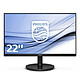 Philips 21.5" LED - 221V8LD/00 1920 x 1080 pixels - 4 ms (greyscale) - VA panel - 16/9 format - 75 Hz - Adaptive Sync - HDMI/VGA - Black