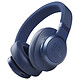 JBL LIVE 660NC Azul Auriculares cerrados - Bluetooth 5.0 - Reducción de ruido adaptativa - Controles/micrófono - Batería de 40 horas de duración - Funda de transporte