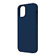 QDOS Case Touch Pure pour iPhone 12 Pro Max - bleu Coque de protection en silicone pour Apple iPhone 12 Pro Max