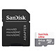 SanDisk Ultra microSDXC 64 Go + adaptateur SD Carte microSDXC UHS-I Class 10 64 Go 100 MB/s